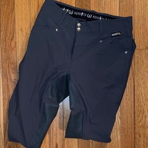 Kerrits Dark Gray Full Seat Breeches M